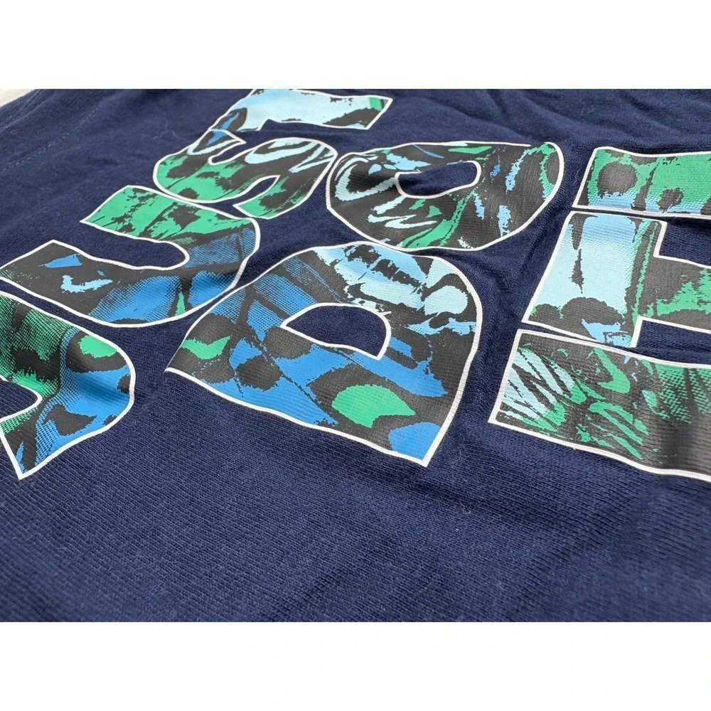 Nike Kids Navy Blue Just Do It Graphic T Shirt Size 6X